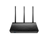 ASUS RT-N66U C1(900Mb/s a/b/g/n, Gigabit, 2xUSB 3G/4G) - 418610 - zdjęcie 1